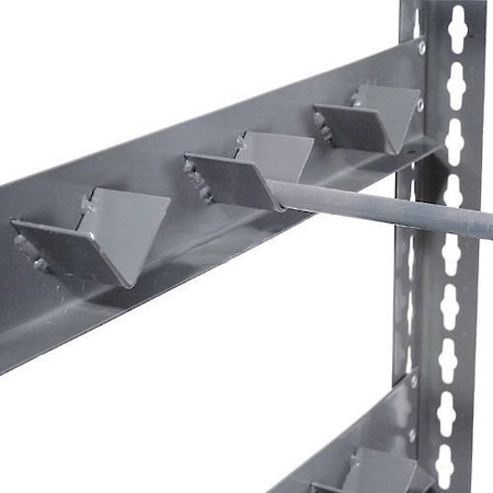 Global Industrial Axle Bracket Kit With One 1/2 Dia x 36L Axle 390206